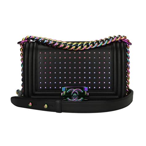 led boy bag chanel